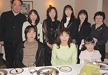 コンサート終了後のお食事会