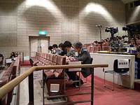 真剣な審査員の先生方