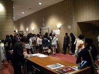 プログラムの順番を見ている出演者の皆様