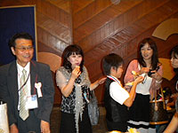 今年は食べれてニコニコ顔です