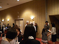 さぁ!! 出演者の受付が始まりました