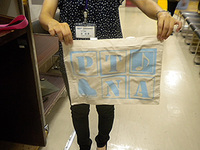 参加賞の袋は舞台袖で配布するようにしました