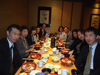 各テーブルのご紹介です。運営委員が必ず入るようになっています。