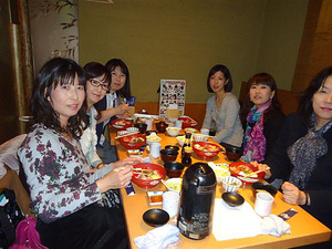 各テーブルのご紹介です。運営委員が必ず入るようになっています。