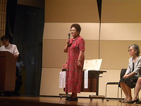 審査員長の辻井雅子先生のC級講評