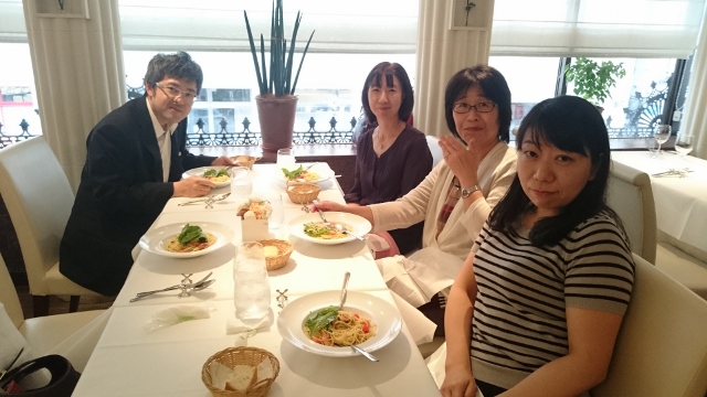 9月定例会ランチ