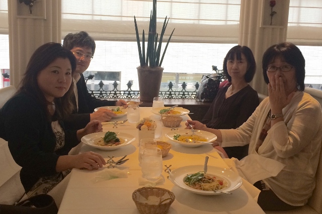 9月定例会ランチ