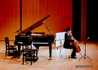 チェロとのアンサンブル　気持ち良かった！