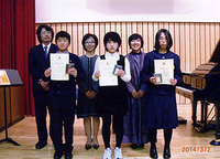 5部・6部。継続表彰の生徒さん（10回と20回）