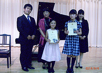継続表彰　１部と２部の生徒さん