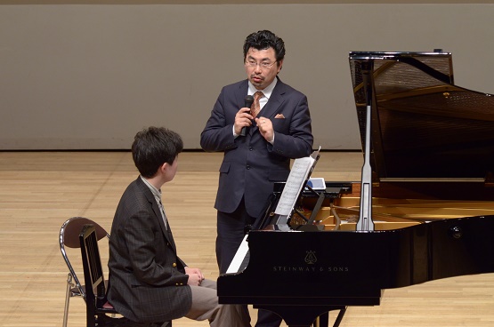 ワンポイントレッスン中