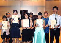 ７部の生徒さん。継続表彰５５回はすごいです！