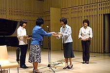 第7・8部の継続表彰の様子