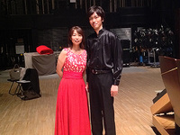 バックステージでの伊賀先生＆山口先生